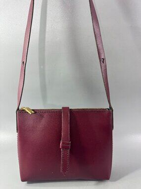 J. Crew Ryann crossbody bag in leather, Red Rock